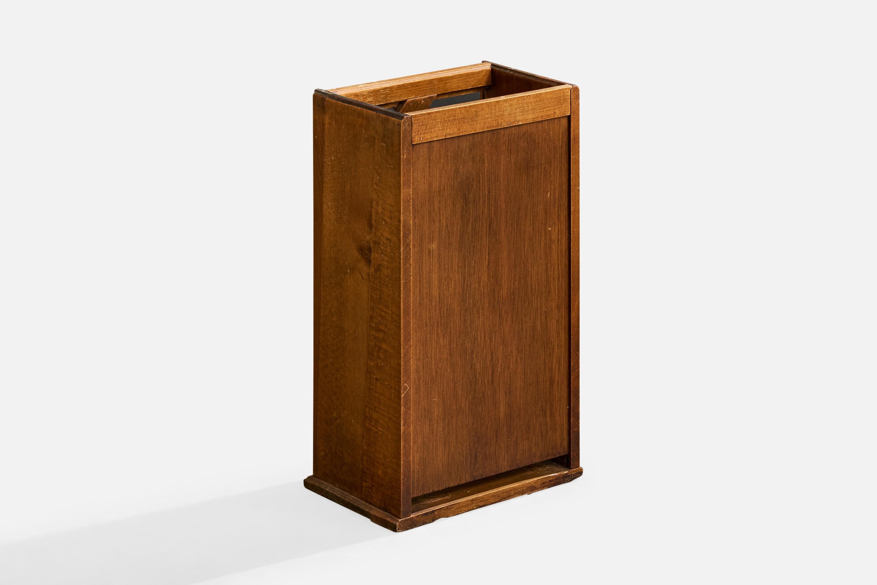 Französischer Designer, Schirmständer, Holz, Frankreich, 1940er Jahre (Mitte des 20. Jahrhunderts) im Angebot