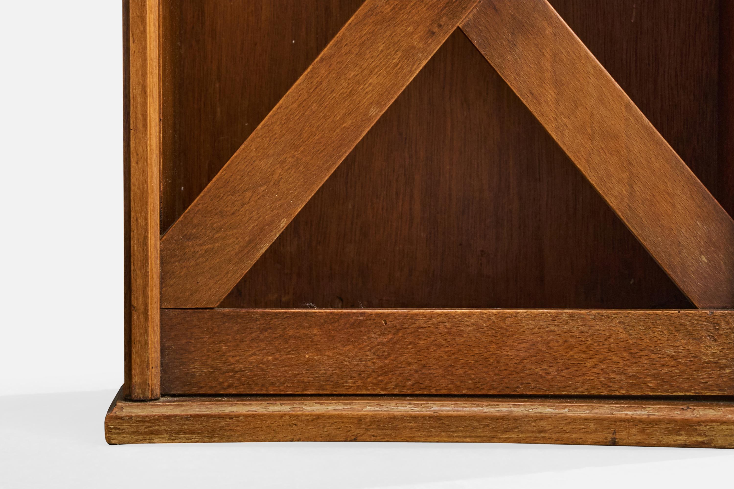 Französischer Designer, Schirmständer, Holz, Frankreich, 1940er Jahre im Angebot 2