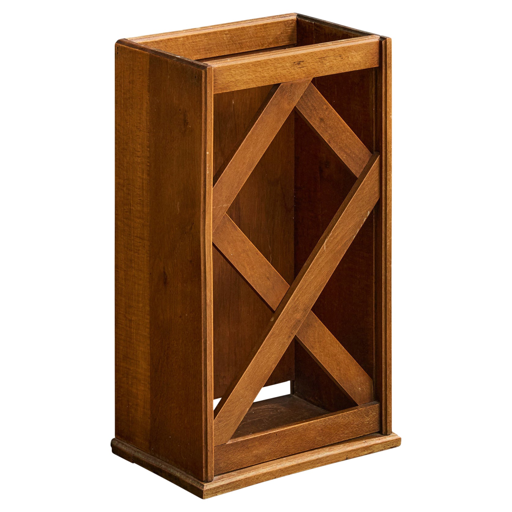 Designer francese, portaombrelli, Wood, Francia, anni
40