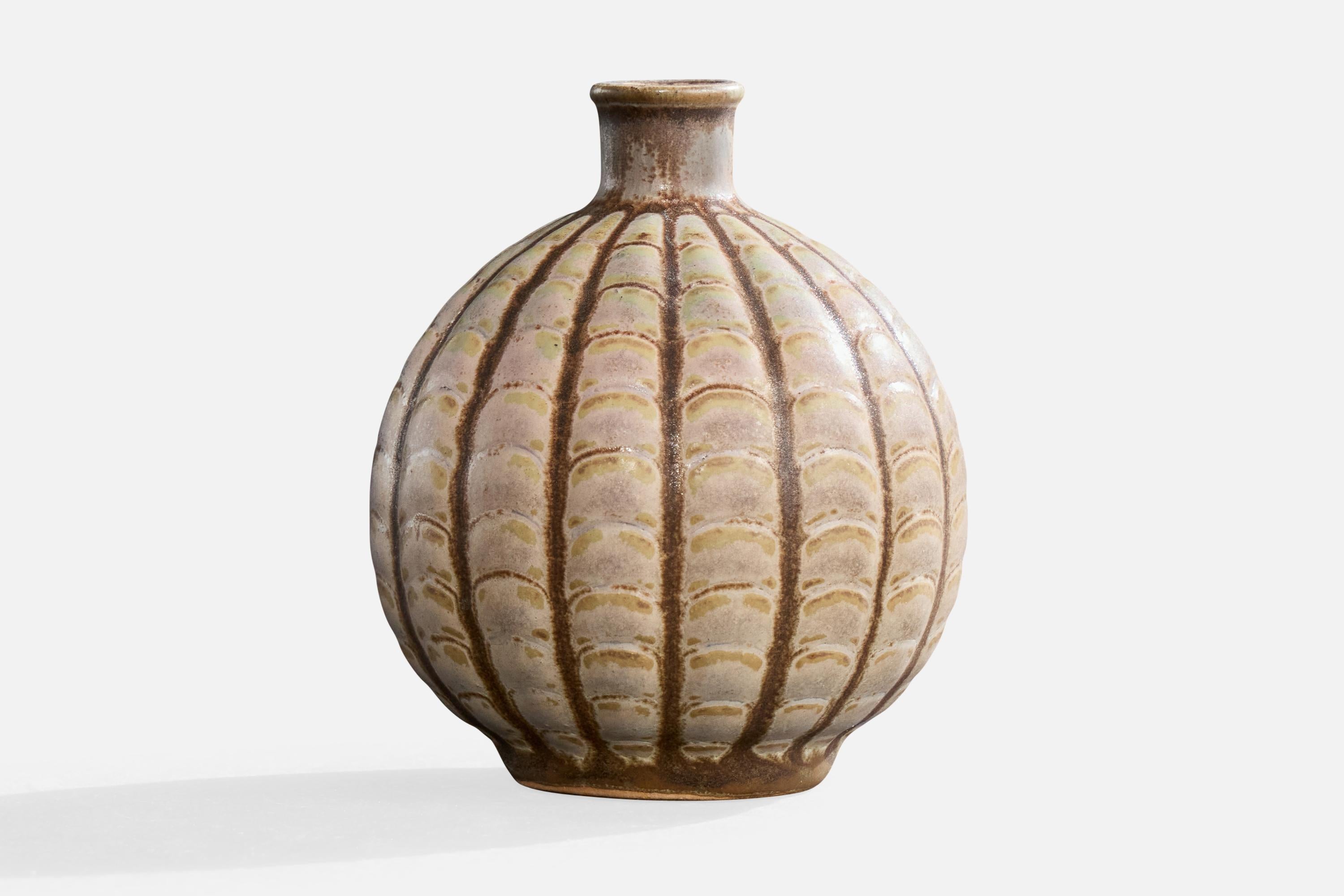 Mid-Century Modern French Designer, Vase, Ceramic, France, 1950s For Sale