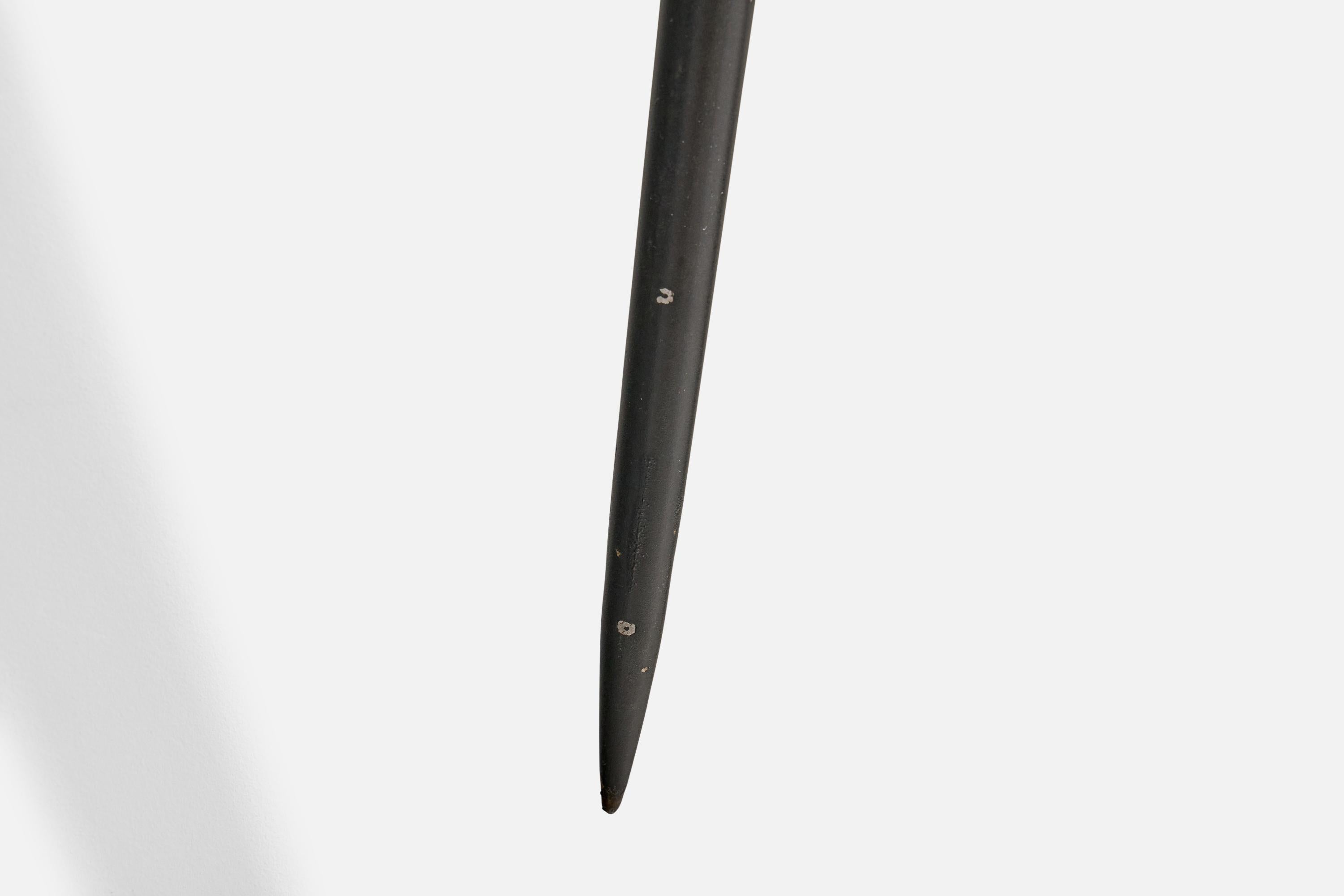 Métal Design/One, Design-Light, laiton, métal, verre, France, années 1950 en vente