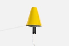 French Designer, Wall Light, Metal, France, 1950s