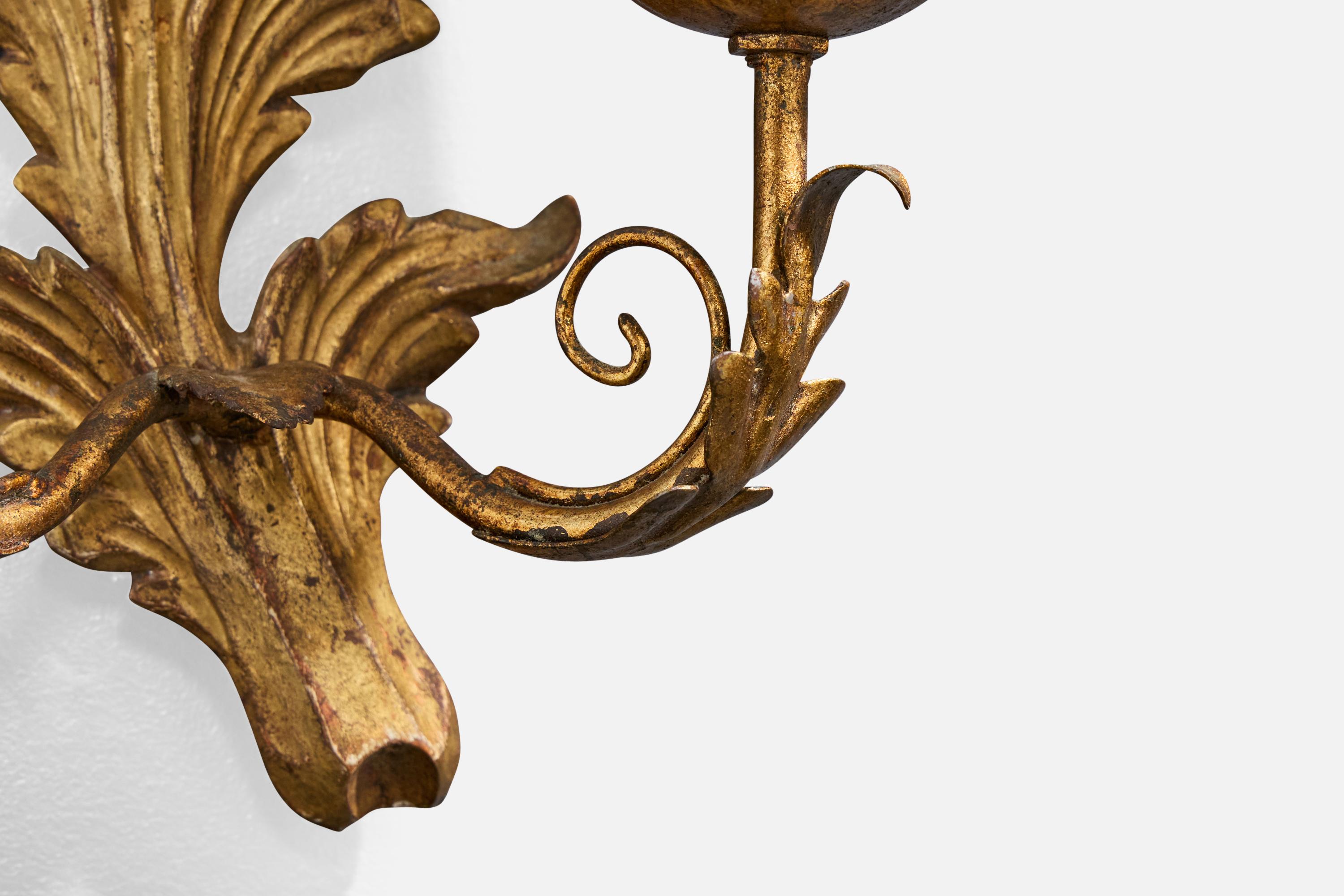 Design Design-Light, Wood, Brass, Fabric, France, 1940s en vente 6