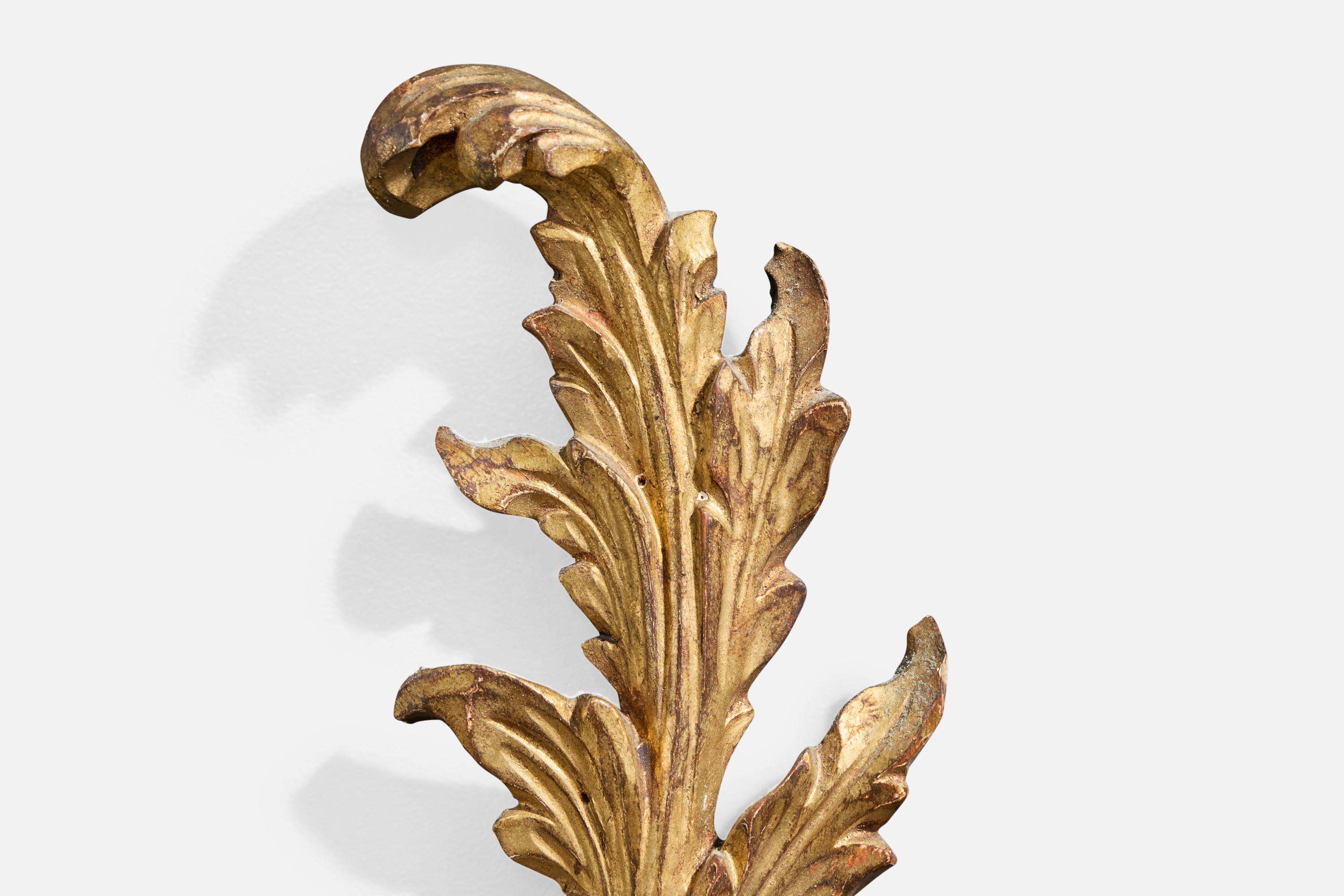 Design Design-Light, Wood, Brass, Fabric, France, 1940s Bon état - En vente à High Point, NC