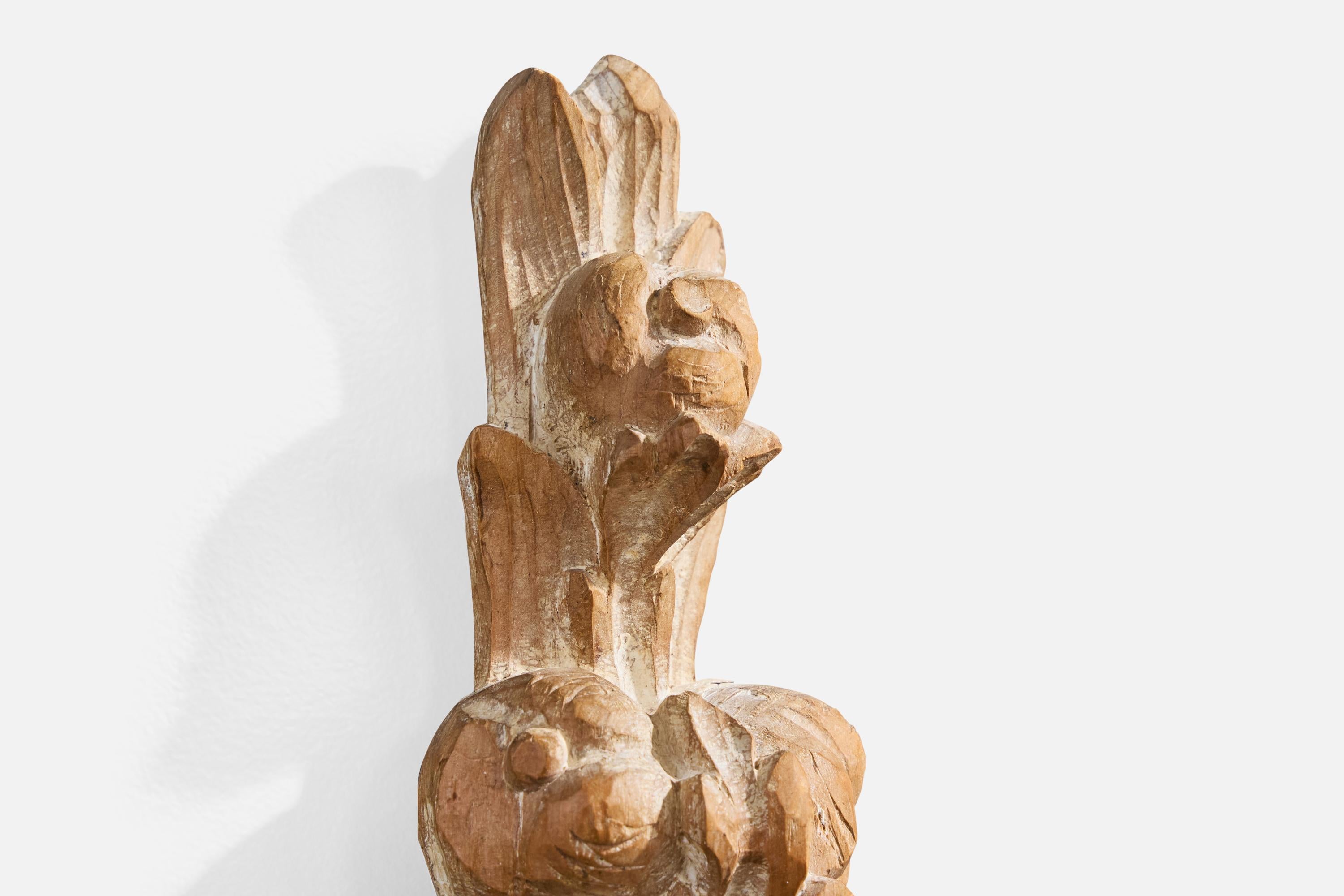 Französischer Designer, Wandleuchten, Holz, Metall, Stoff, Frankreich, 1950er Jahre im Angebot 7