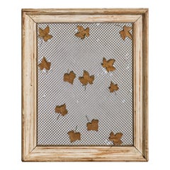 French Designer, Wall Mirror, Wood, Metal, France, 1940s