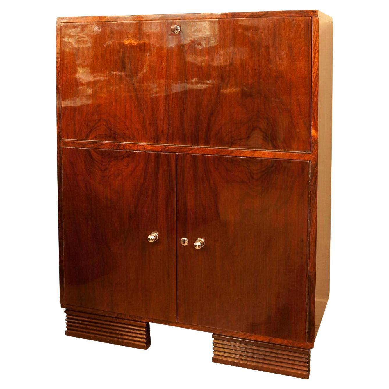 French Desk Art Deco, 1920, Materials: Wood For Sale