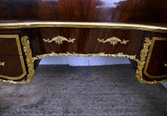 French Desk Bureau A Cylinder Roll Top Roi Louis XV
