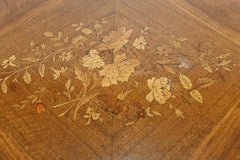 French Desk Empire Centre Table Marquetry Inlay