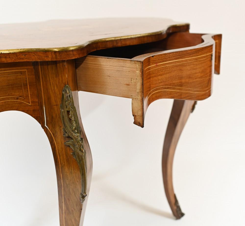 Tavolo da centro francese Desk Empire intarsiato In condizioni buone in vendita a Potters Bar, GB