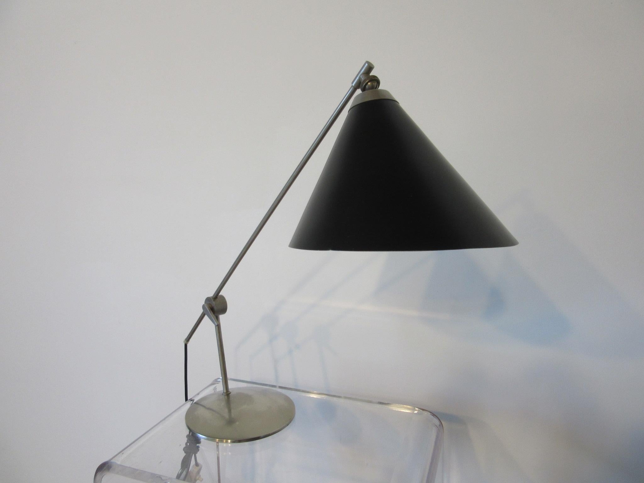 Mid-Century Modern Th. Valentiner Mid Century Table Lamp made in Denmark