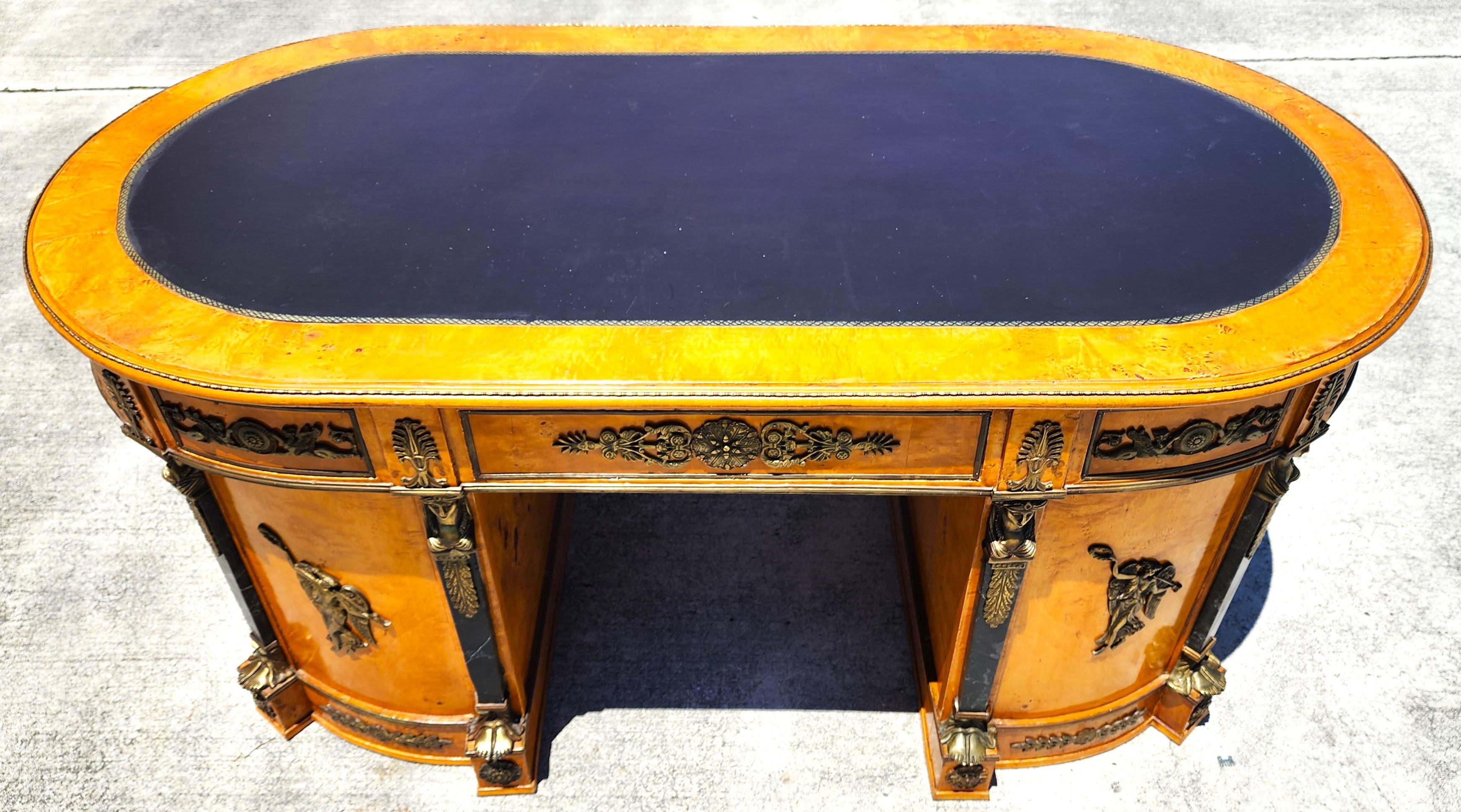 20th Century French Partners Desk Louis XV  For Sale