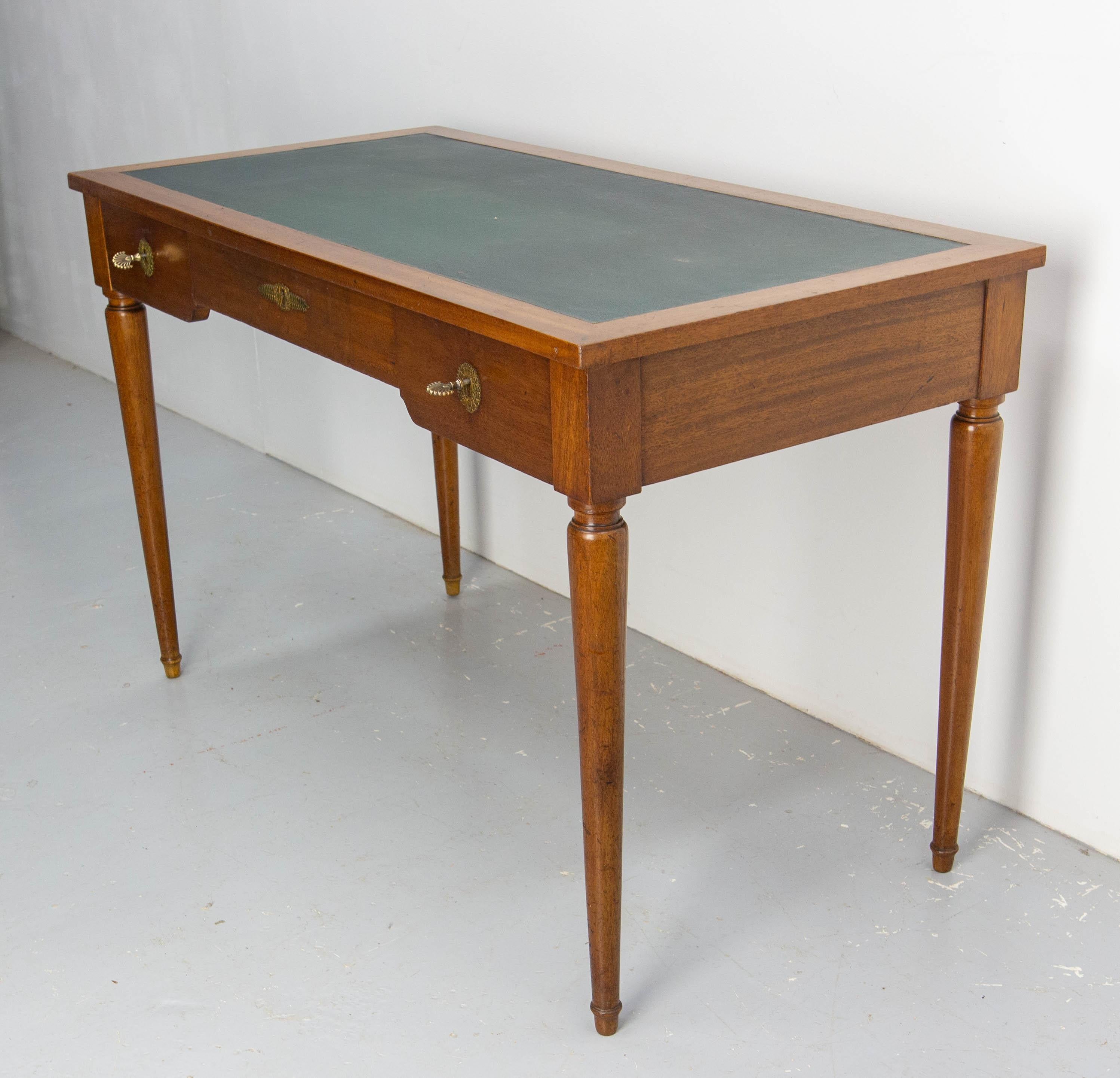 Early 20th Century French Desk Writing Table Empire Style, Mid-Century