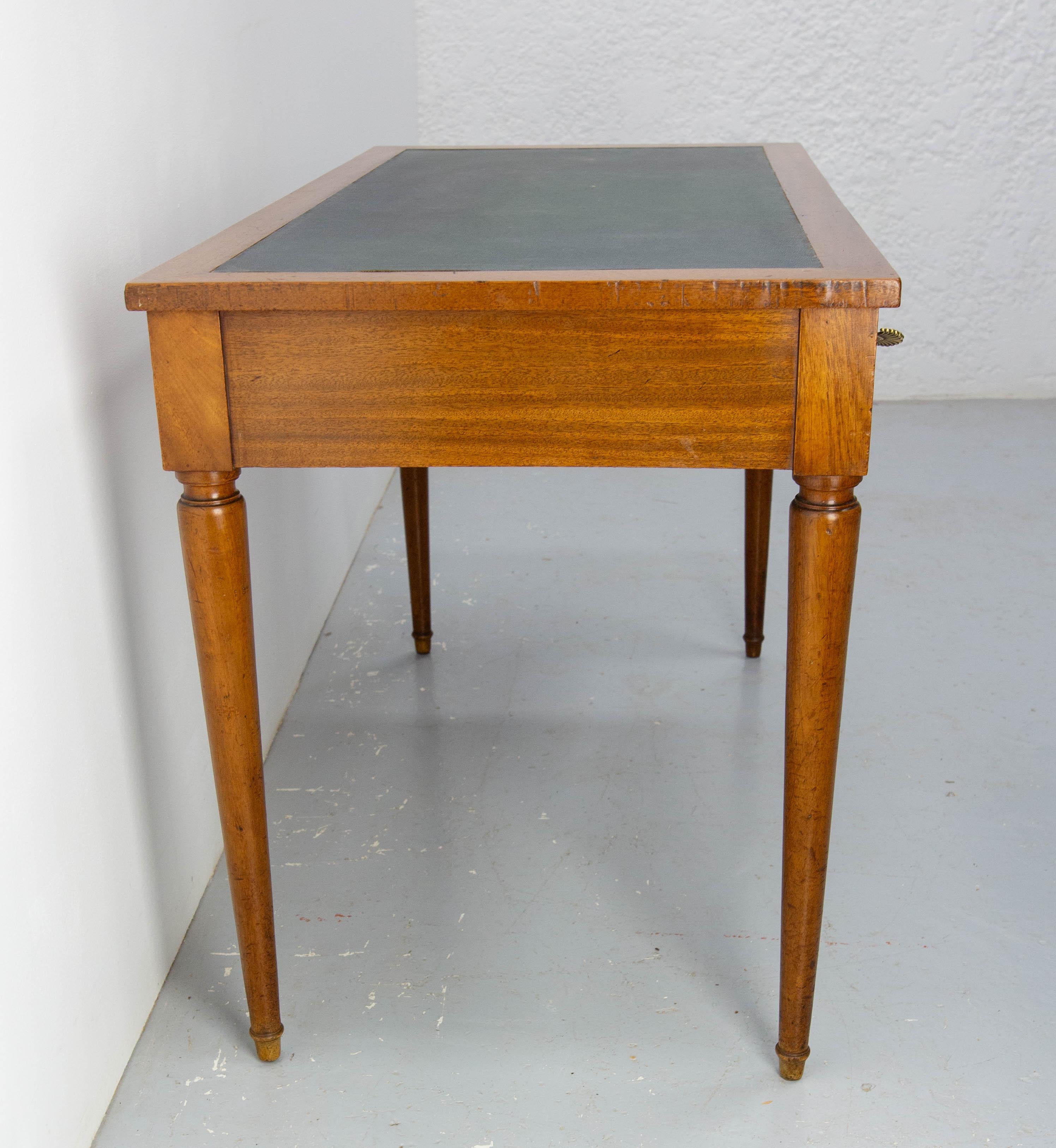 French Desk Writing Table Empire Style, Mid-Century 1