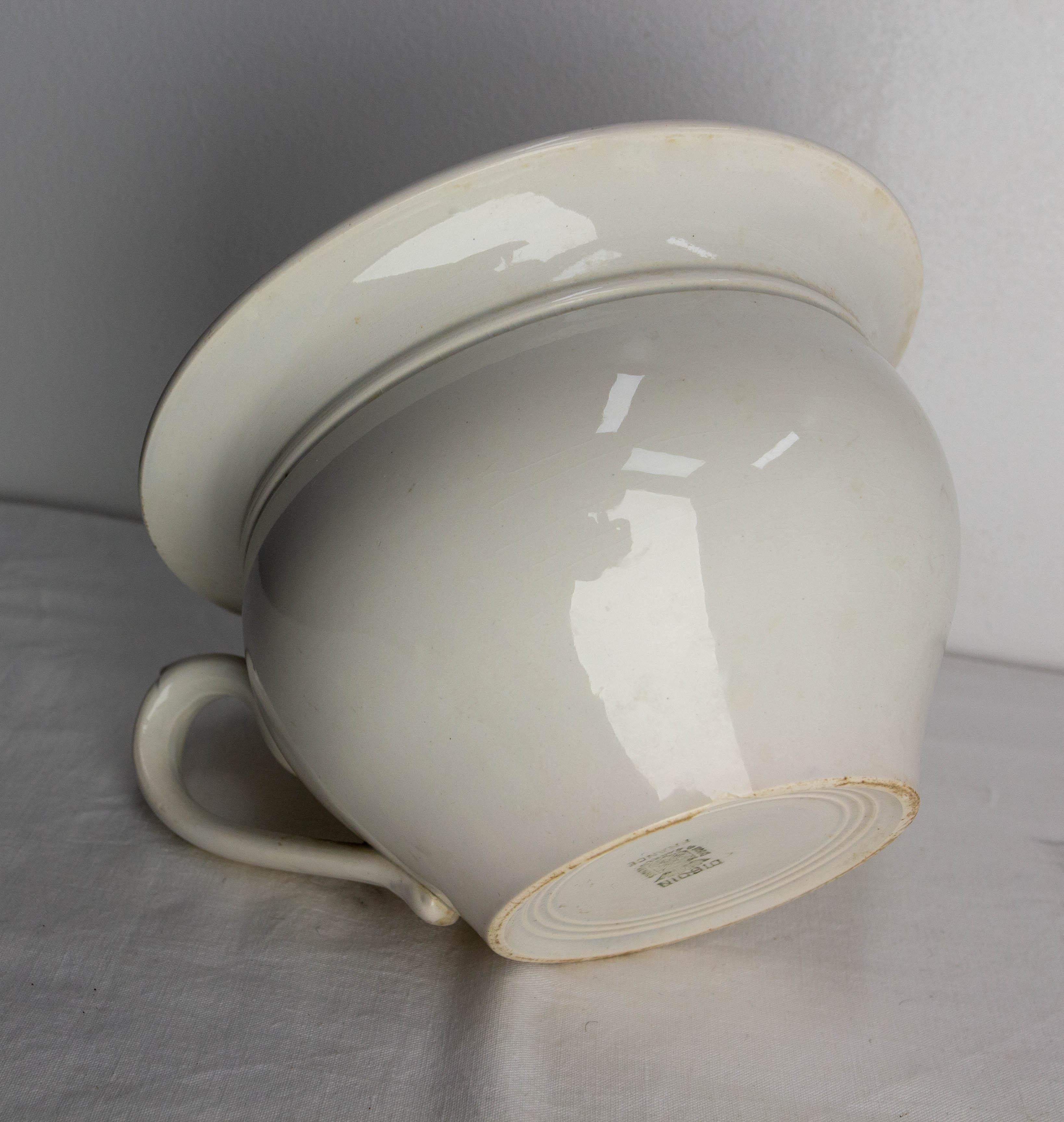 Coprivaso in faience francese Digoin & Sarreguemines, circa 1930 in vendita 1
