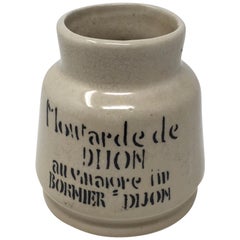 French Dijon Mustard Pot, Bornier