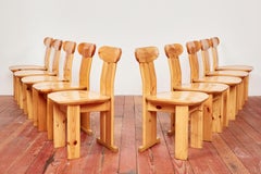 French Dining Chairs, Set of 10