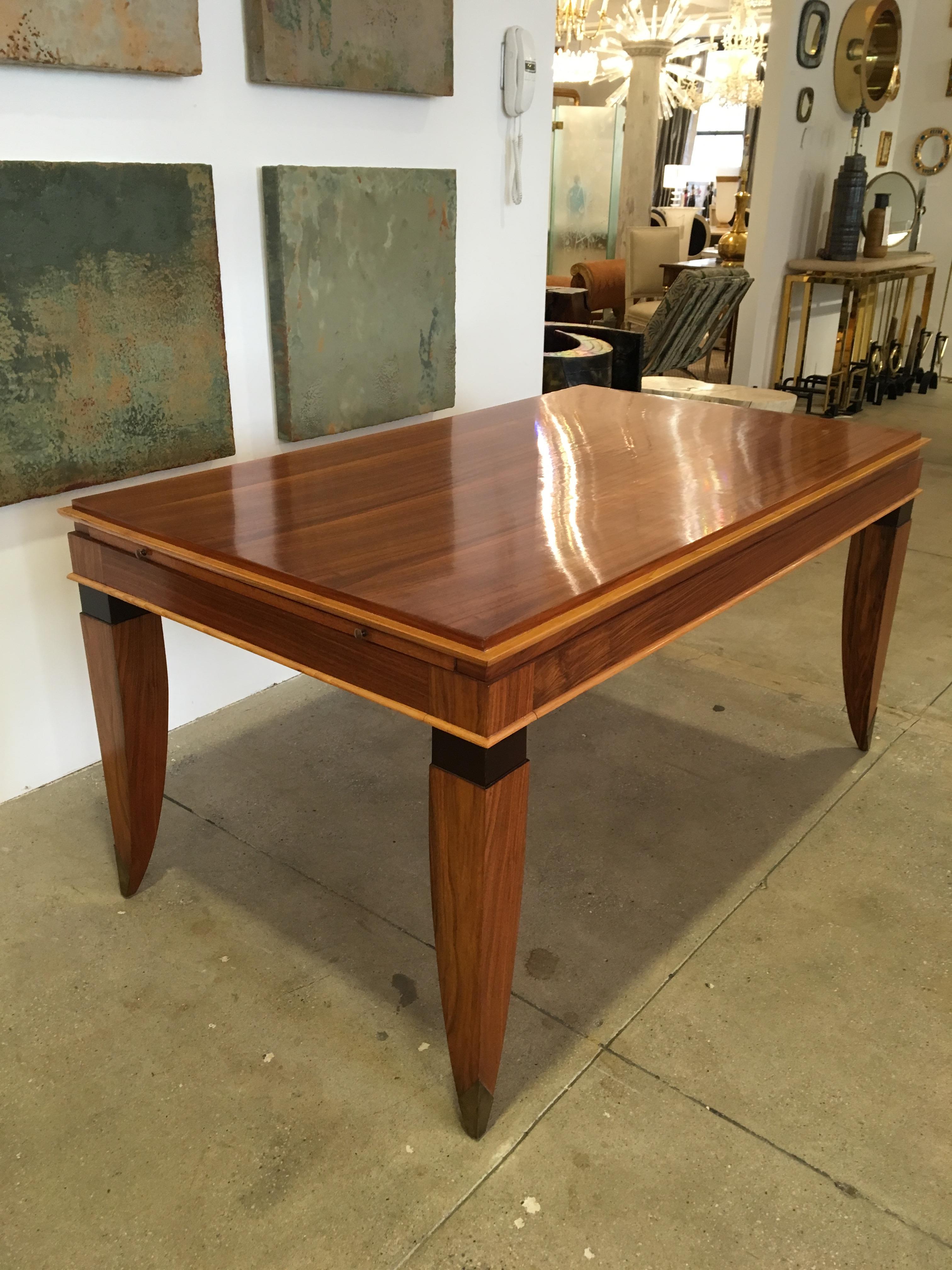 Mid-20th Century French Dining or Library Table, 1960s