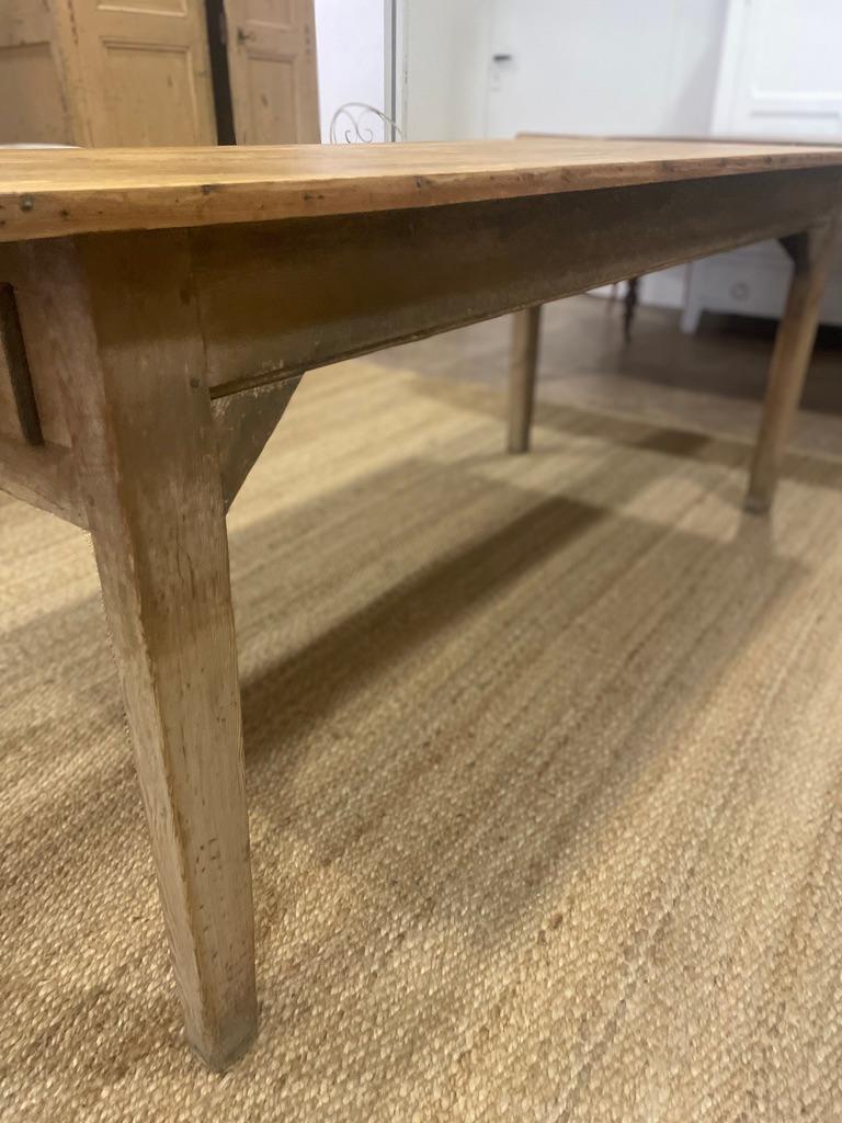 French Provincial French Dining Table, Early 20th Century