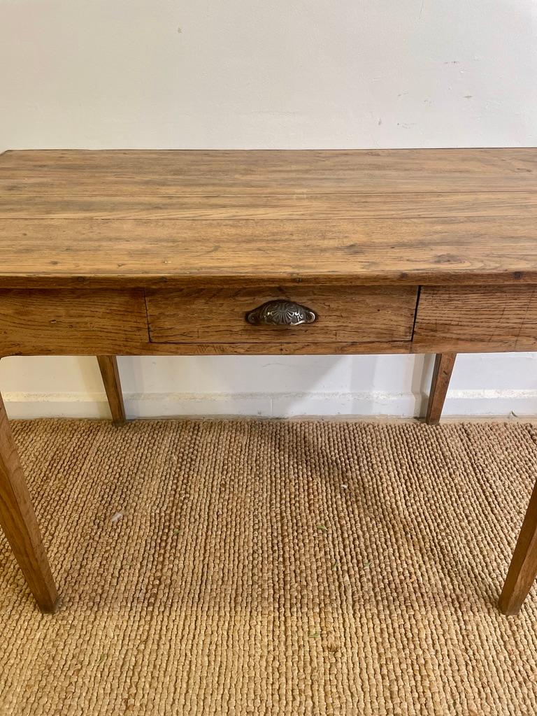 Oak French Dining Table, Early 20th Century