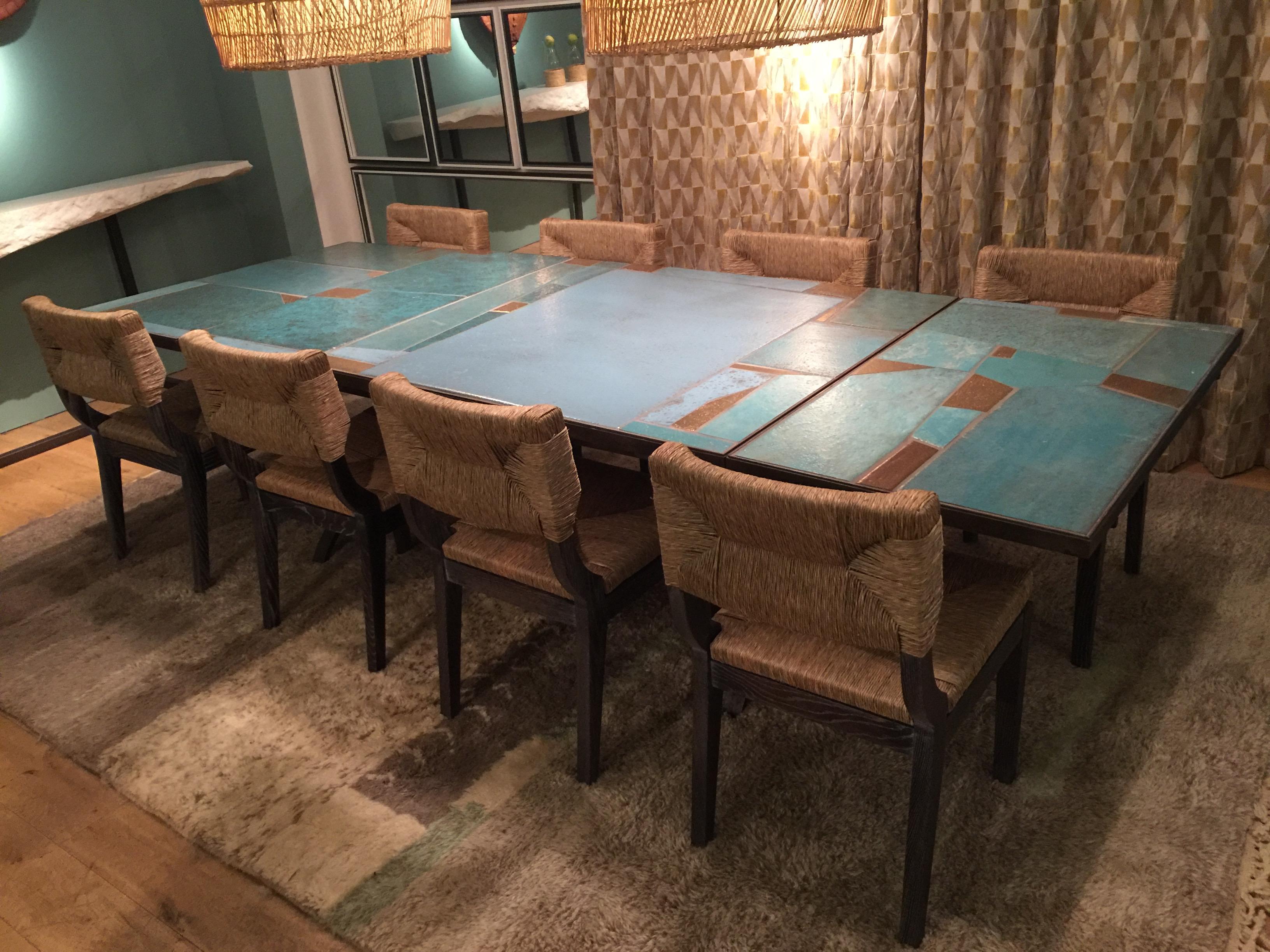 French Dining Table, Late 1940s-Early 1950s 1