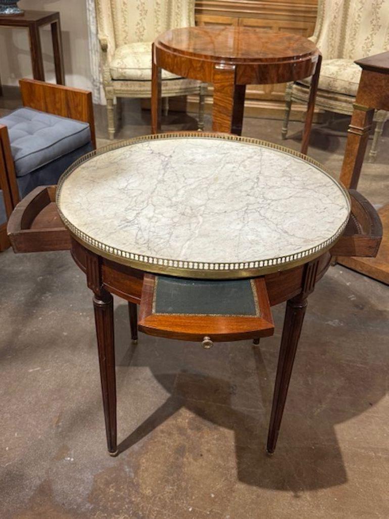 Französisch Directoire' Boulliotte Tisch (Messing) im Angebot