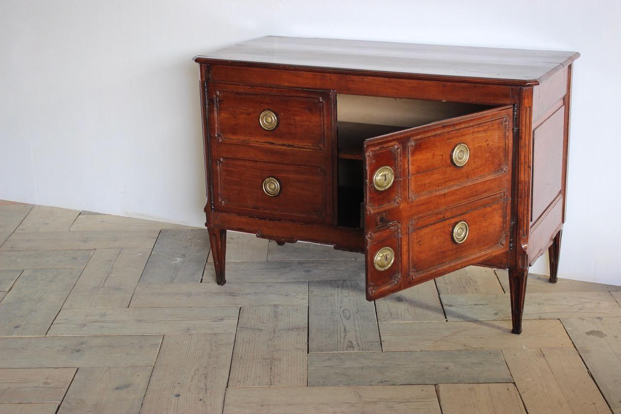 French Directoire Cherrywood Buffet, 18th Century For Sale 8