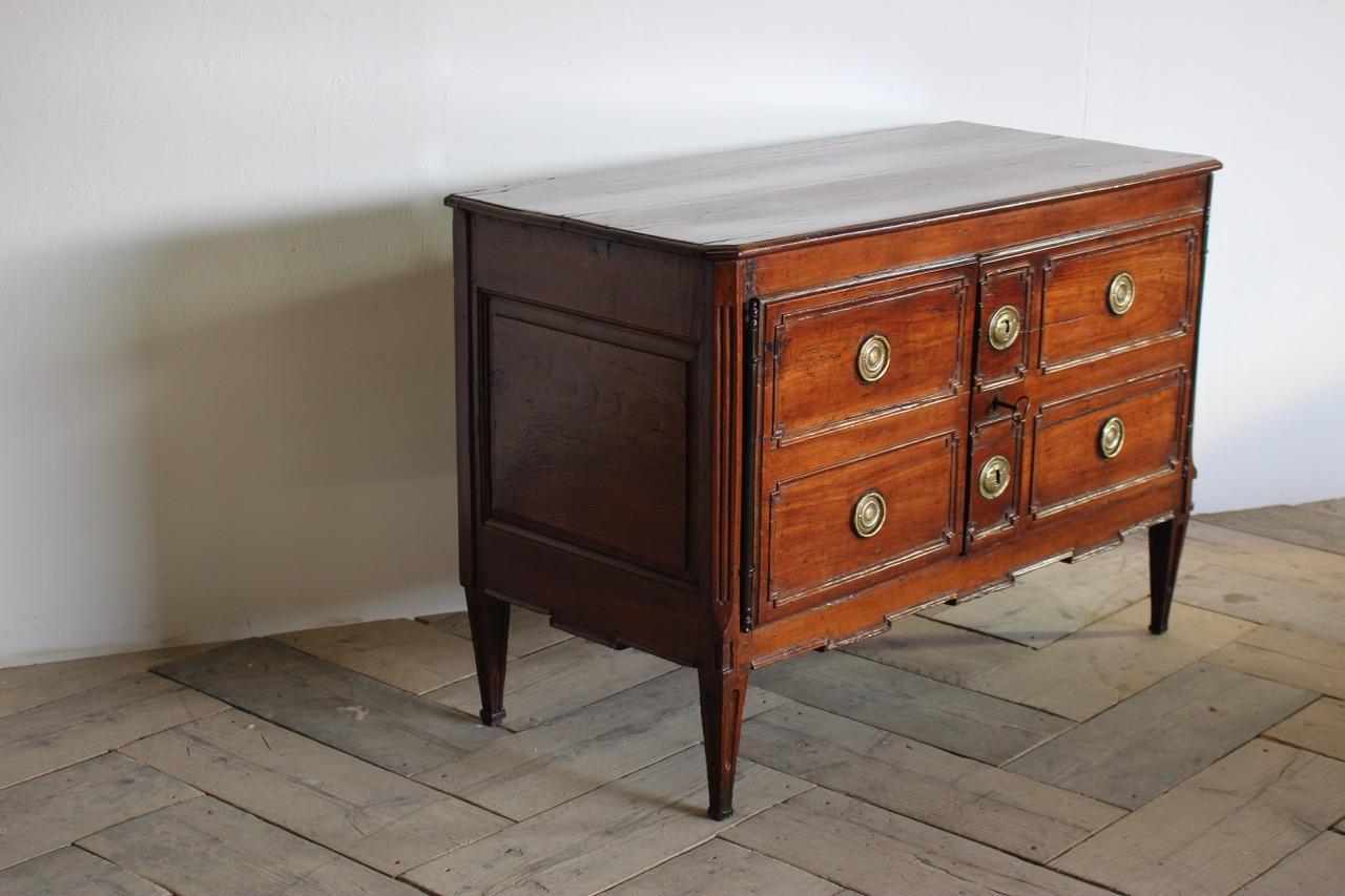 French Directoire Cherrywood Buffet, 18th Century For Sale 1