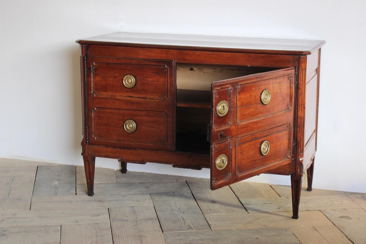 French Directoire Cherrywood Buffet, 18th Century For Sale 5