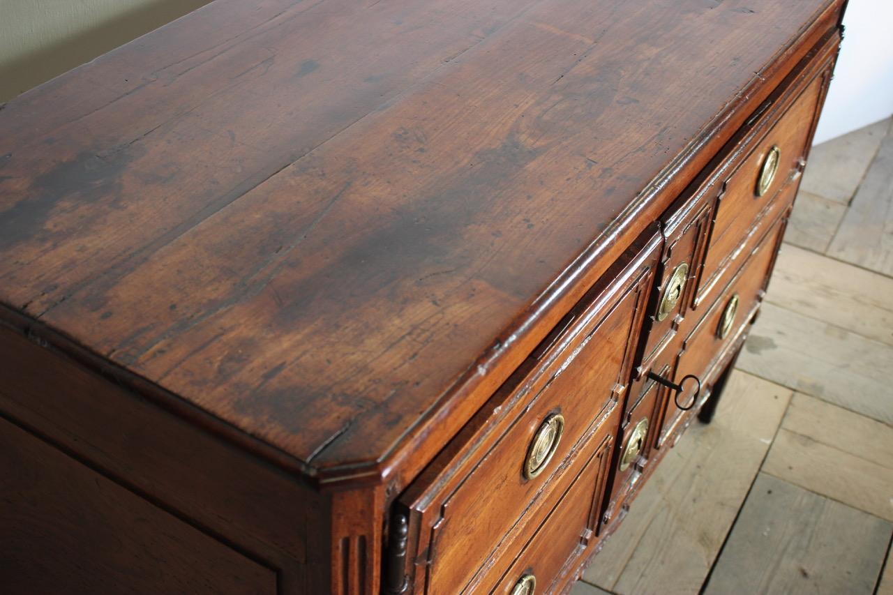 French Directoire Cherrywood Buffet, 18th Century For Sale 6