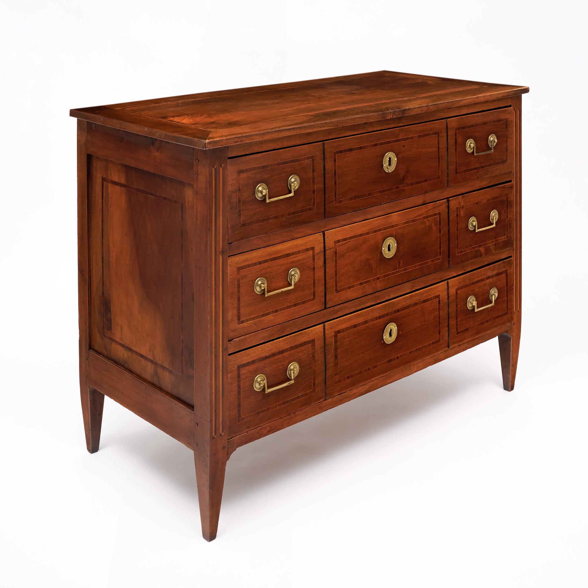 French Directoire Chest of Drawers In Good Condition For Sale In Austin, TX