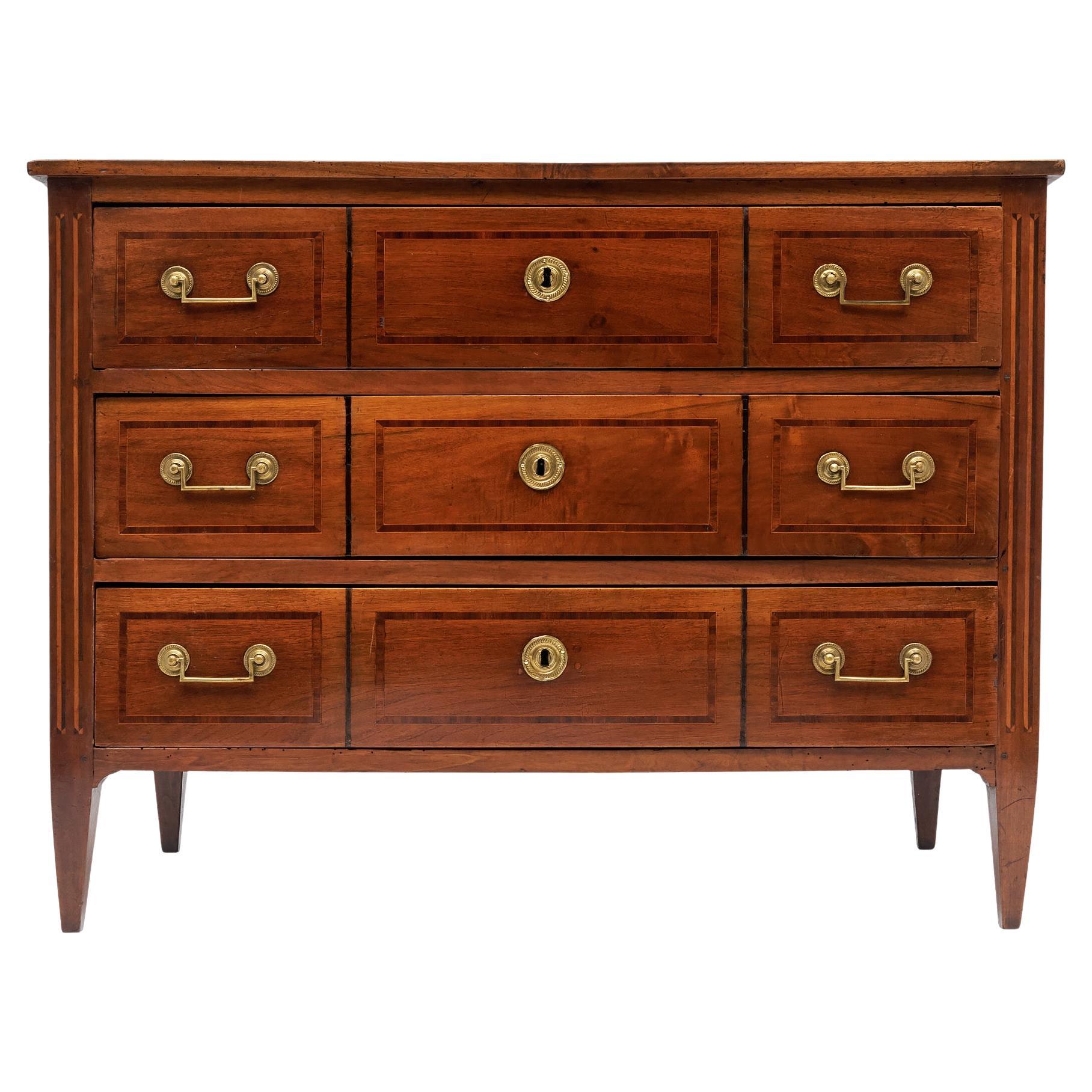 French Directoire Chest of Drawers