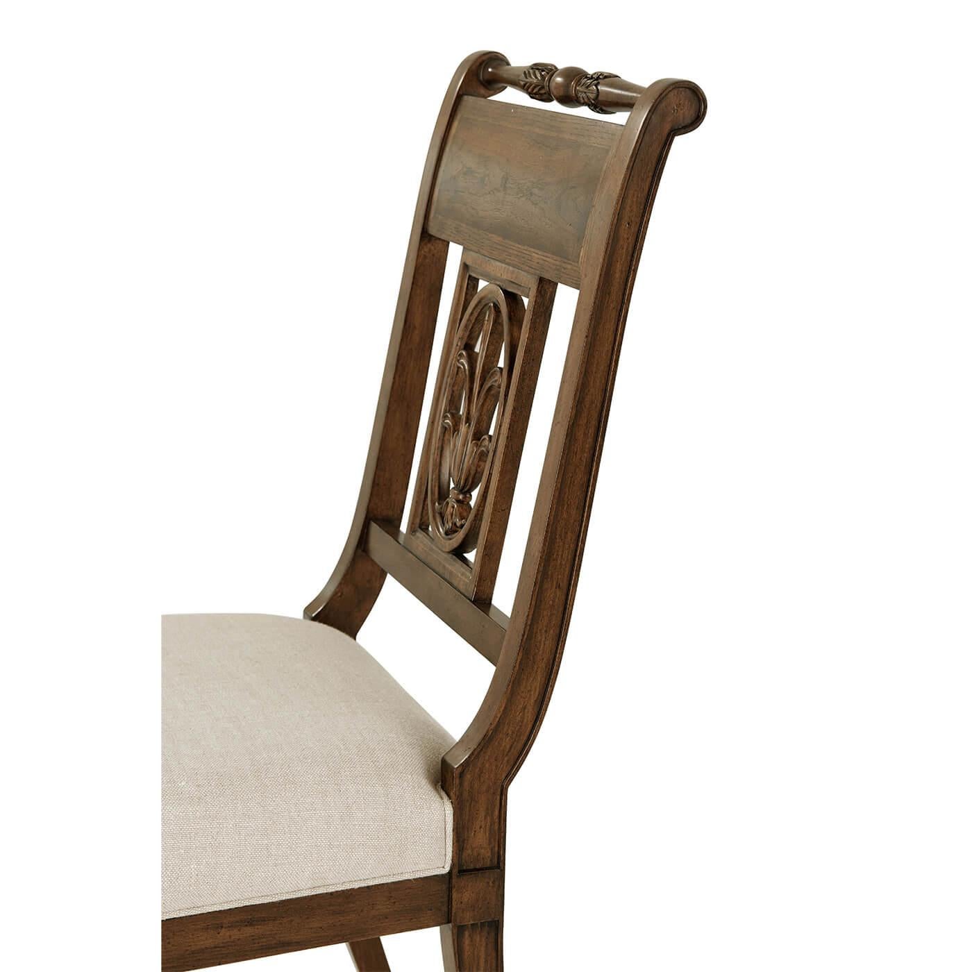 French Directoire Dining Chair In New Condition In Westwood, NJ
