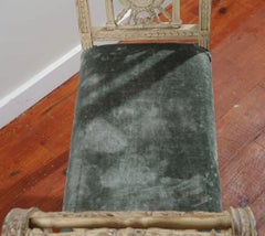 Panca da finestra francese del periodo Direttorio-Impero