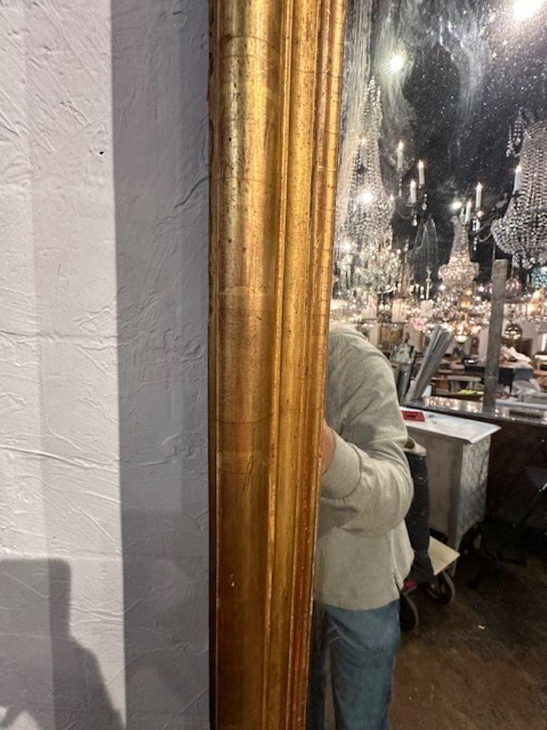 French Directoire' Floor Mirror In Good Condition For Sale In Dallas, TX