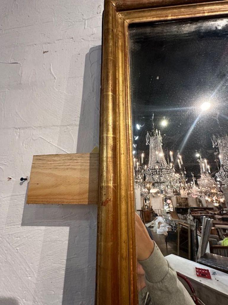 19th Century French Directoire' Floor Mirror For Sale