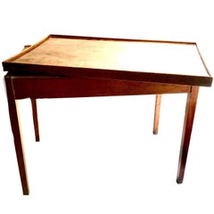 French Directoire Game Table with Reversible Top