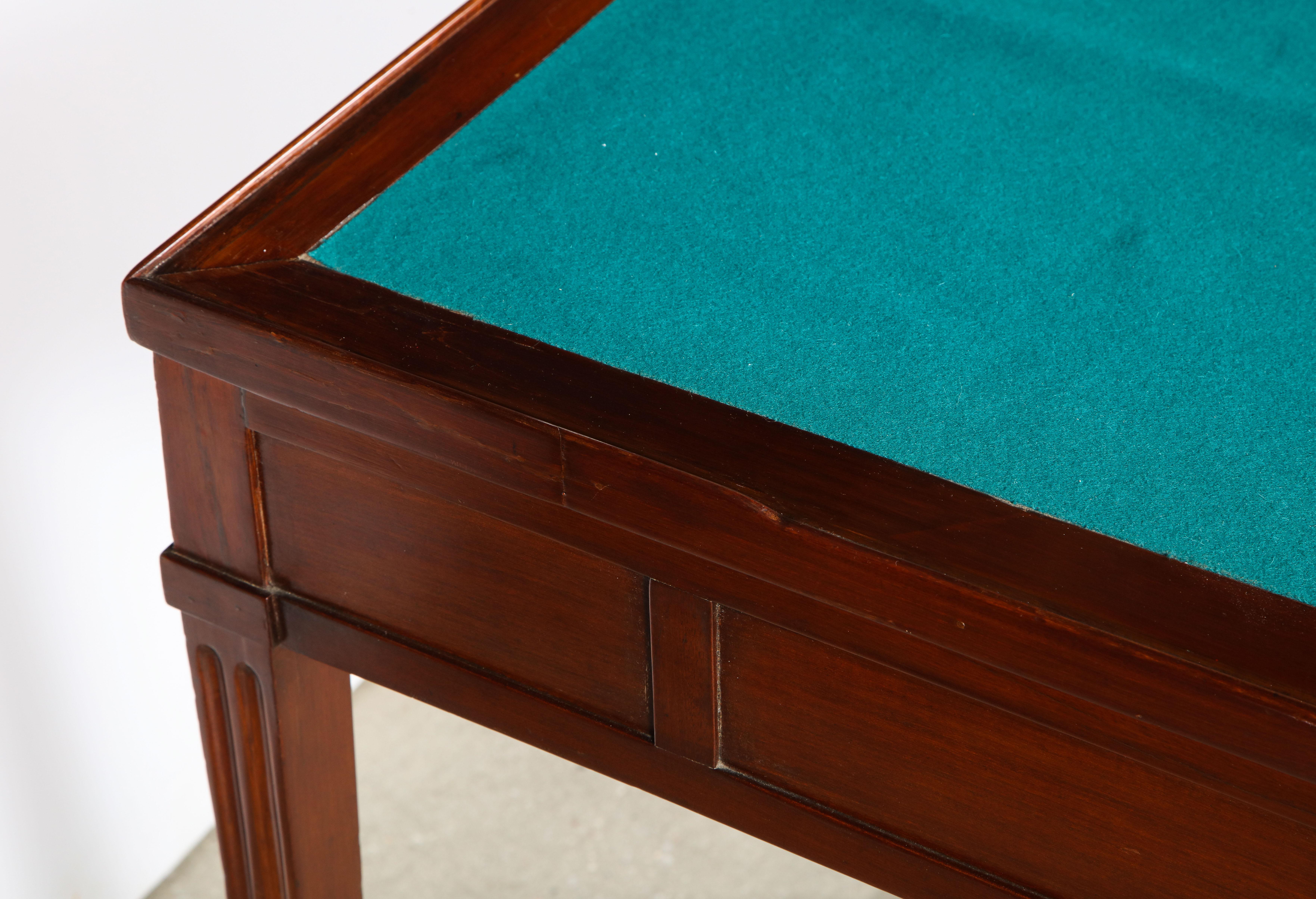 French Directoire Mahogany Backgammon Table 14