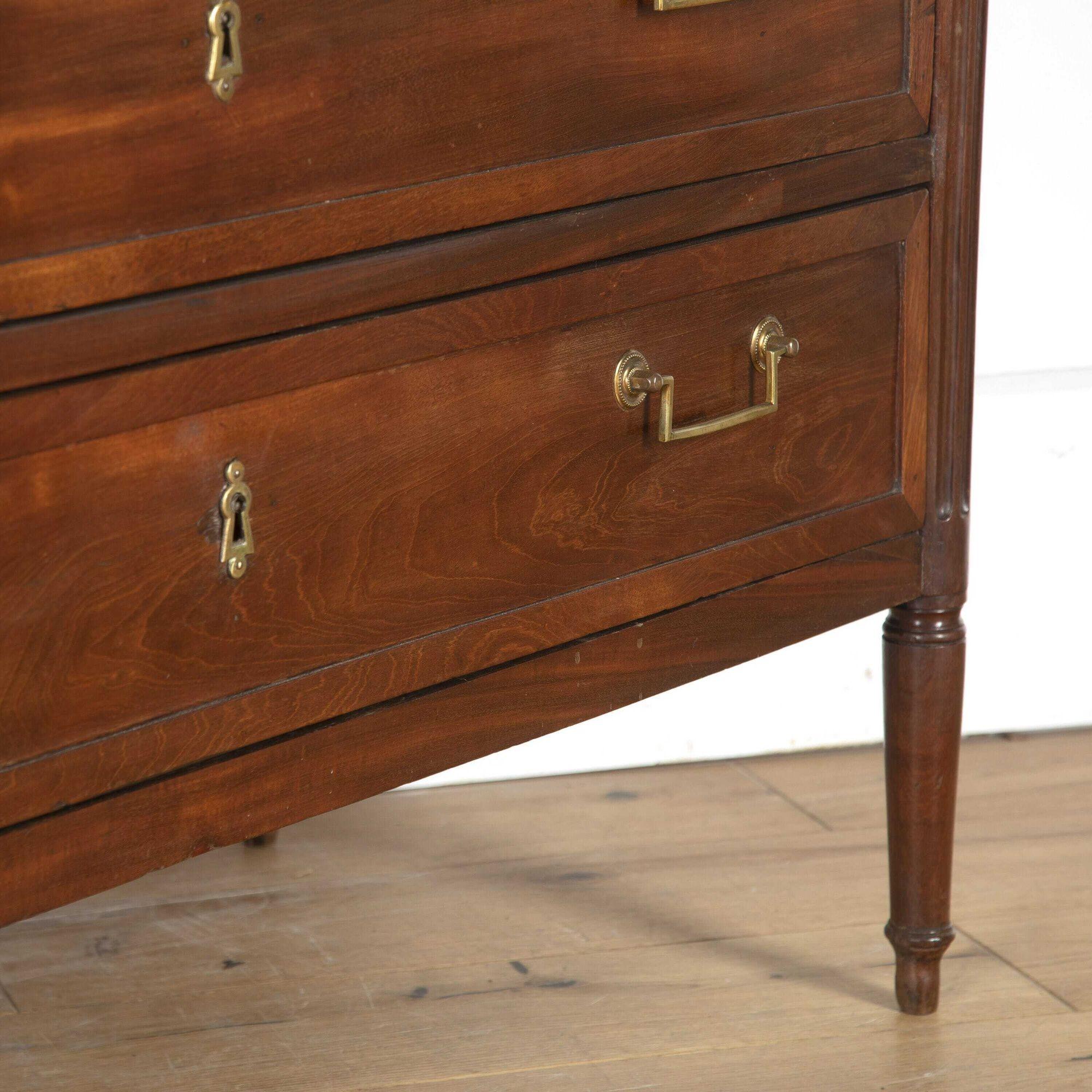 French Directoire Mahogany Commode In Good Condition In Gloucestershire, GB