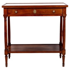French Directoire Marble Top Table