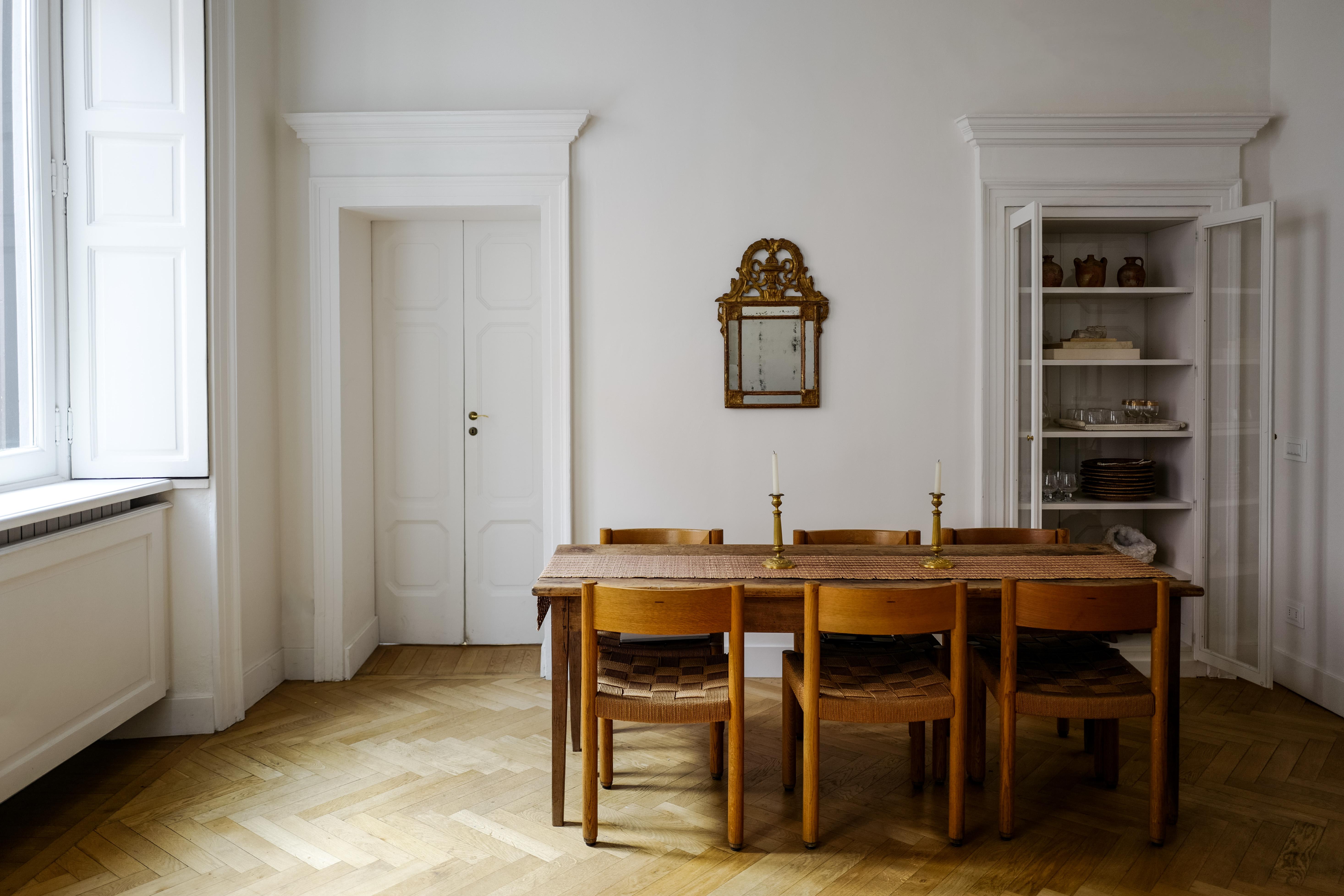 Französischer Directoire-Gold-Goldholz-Spiegel mit Original-Quecksilberglas 19. (Mercury-Glas) im Angebot