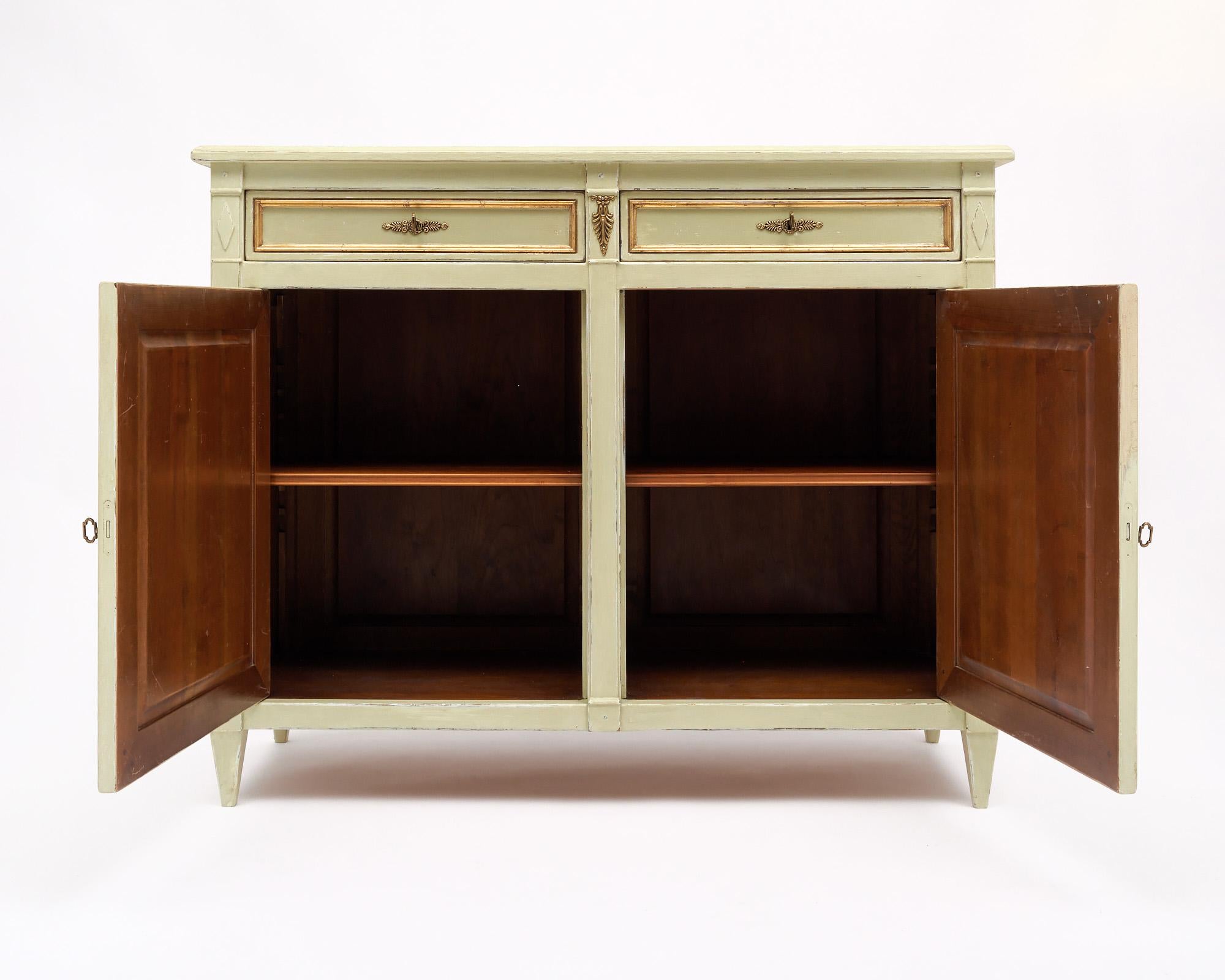 French Directoire Painted Buffet For Sale 1