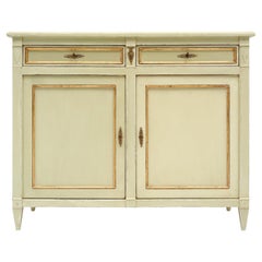 Antique French Directoire Painted Buffet