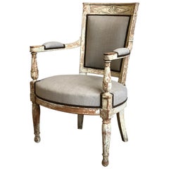 French Directoire Period Armchair, circa 1800