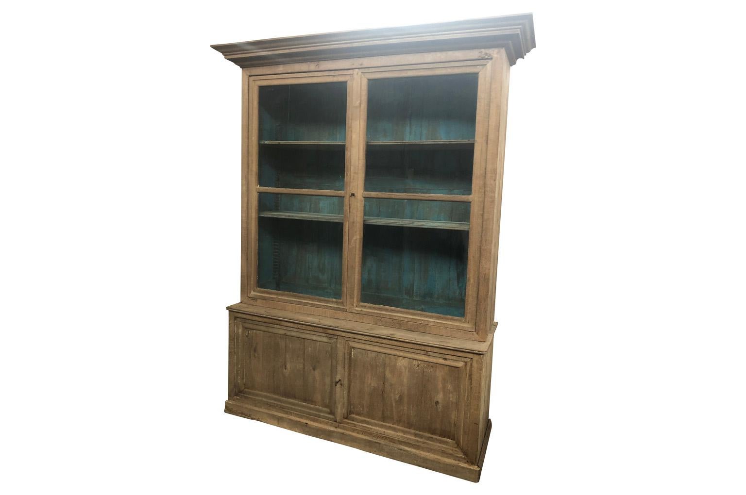 French Louis Philippe Period Bookcase In Good Condition In Atlanta, GA