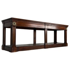 French Directoire Period draper / side table