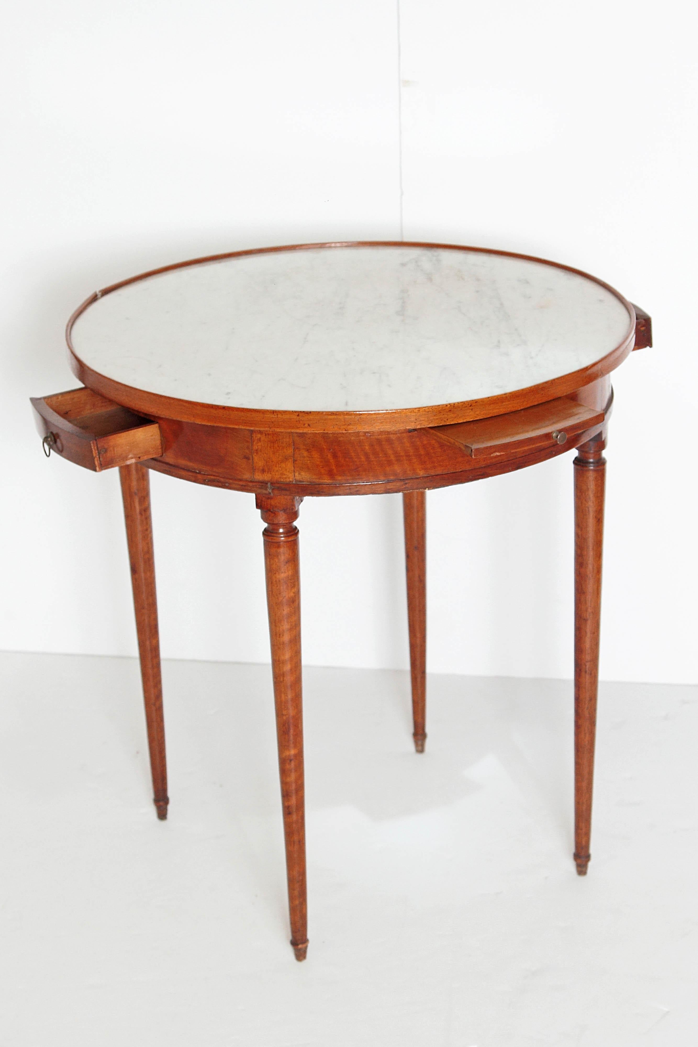 French Directoire Round Gueridon Table 4