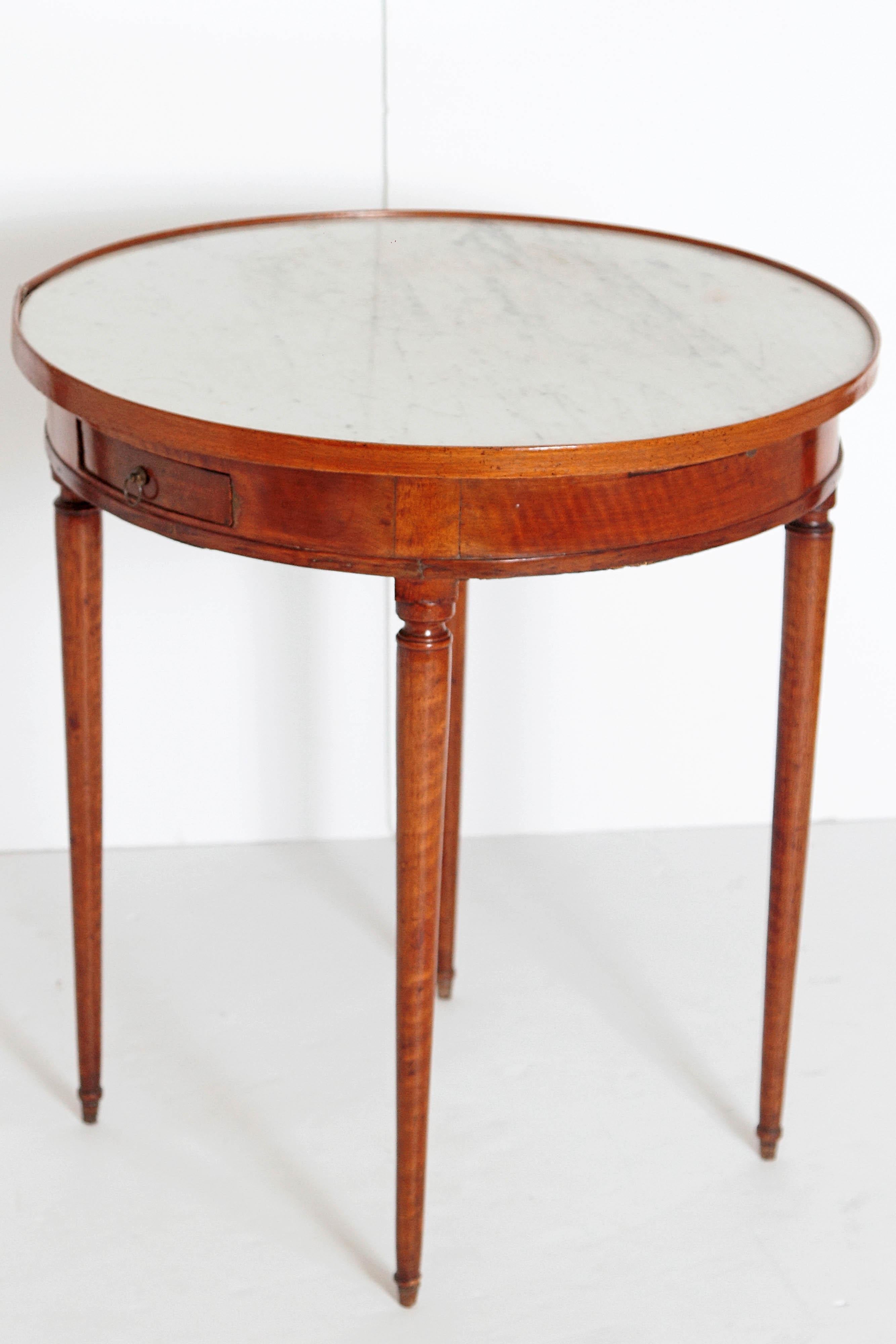 French Directoire Round Gueridon Table In Good Condition In Dallas, TX