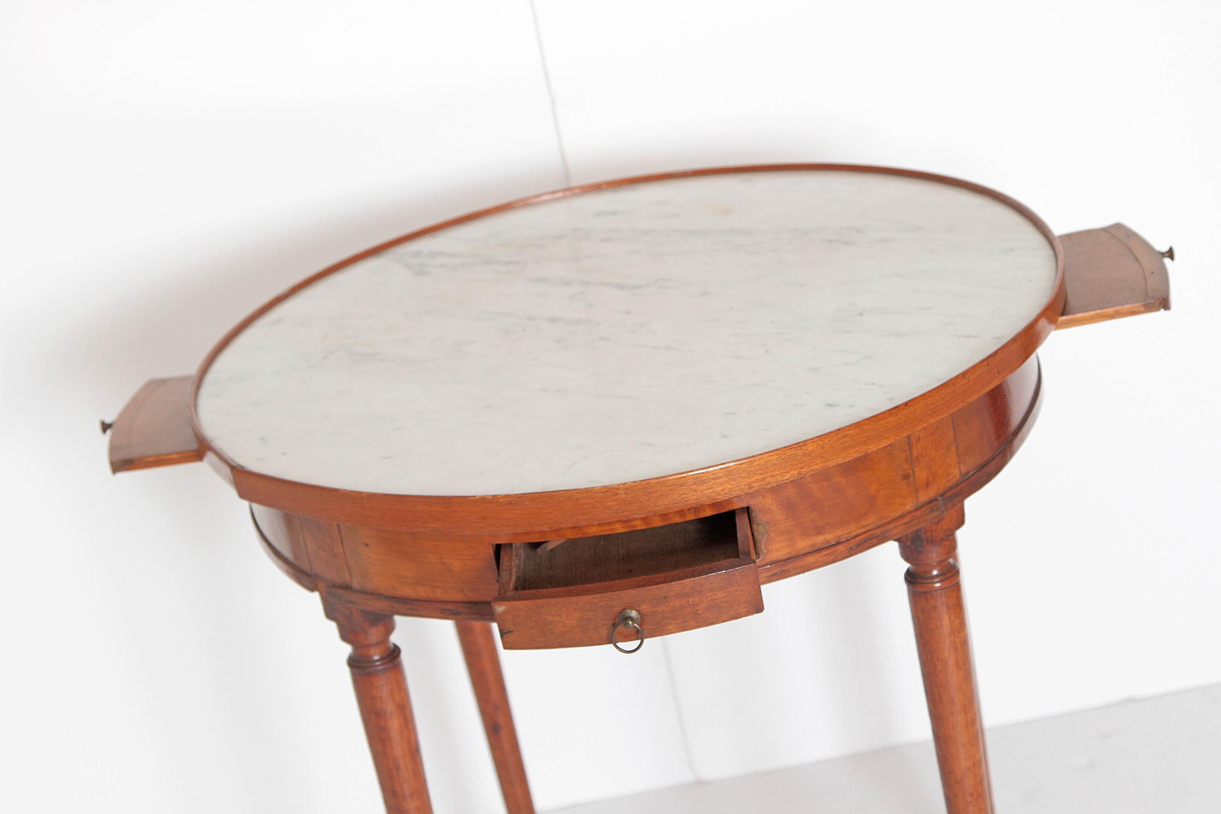 French Directoire Round Gueridon Table 3