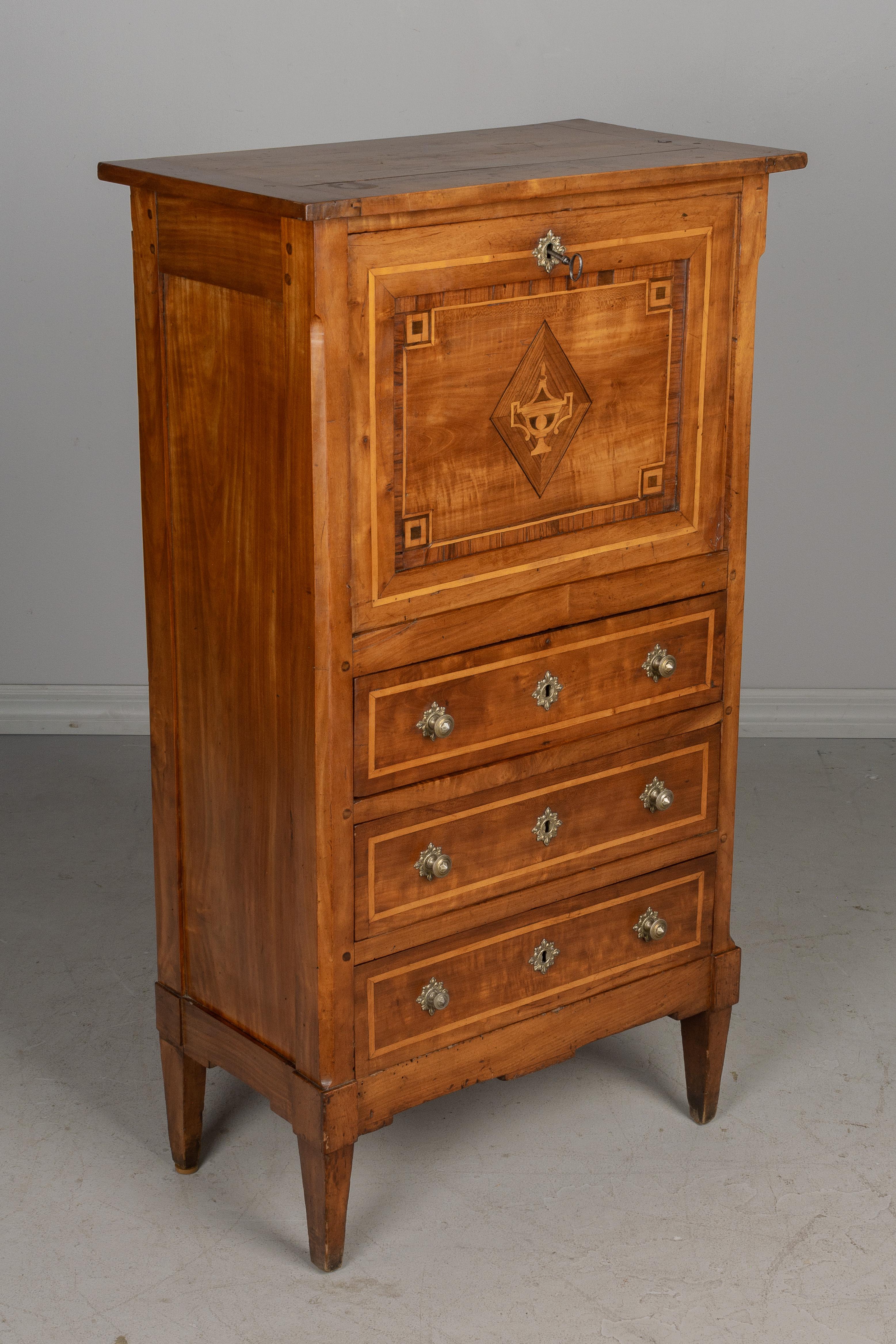 French Directoire Secretaire a Abbattant 6